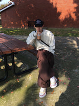 Leak Cotton Big Cargo Pants 3C