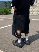 ダーティビンテージローハーフパンツ