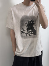 フィアーキャットハーフTシャツ
