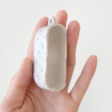 oab flower airpods case (white)