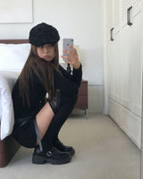 レースフリルニーソックス
