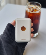yaggwa yaggwa cookie MagSafe leather card wallet 