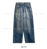 Wayson washing wide denim