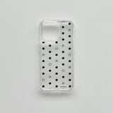 [jelly hard] swirl star case - black