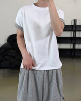 ベルディンロールアップショートスリーブTシャツ