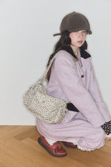 SHAKIRI LEOPARD POCKET BAG (BEIGE)