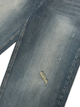 Handbrush Low-Rise Bootcut Jean