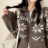 Chenly Nordic Two Way Knitwear Zip-Up
