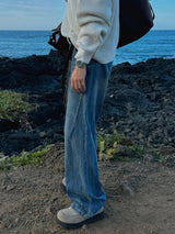 ASCLO Lightning Wash Denim Pants (+Key Ring)