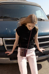 TRONCO BAG MINI BURGUNDY