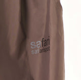 BASIC SAFARI POLY SKIRT (BROWN)