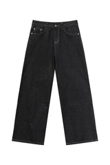 Vintage Washed A-Line Jeans