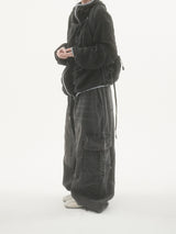 Bailen Shirring Ringer Windbreaker -4C