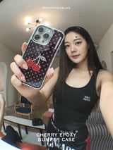 cherry epoxy bumper case
