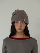 WHIPPING HAIR BAND & BEANIE (COCOA)