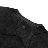 [DISNEY] Applique Snow Washed T-shirt_Charcoal