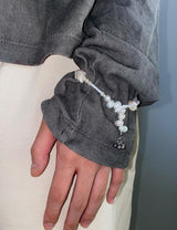 Blooming pearl bracelet