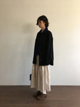 チャティン フリル ロング スカート(2color)