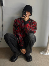 ASCLO Fade Argyle Hairy Knit (2color)