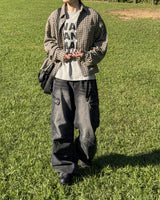 Baren Dart Wide Cargo Jeans