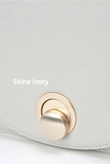 ISLE MINI ショルダーレザーバッグ / Shine Ivory
