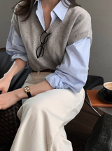Lucain 307 Cotton Spandex Wide Pants / 5 colors