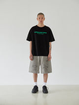 Double Knee Bermuda Pants (Dirty Grey)