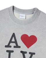 25FW LOVE ADLV SWEATSHIRT MELANGE