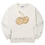 BIG CHERRY SWEATSHIRT - OATMEAL