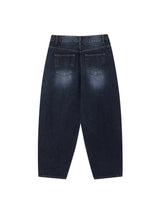 Rope baggy balloon darkblue jean
