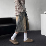 MG733,734 Rust Washing Bermuda Pants (2 colors)