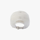 Stranger Flower Logo Baseball Corduroy Cap (White)