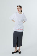 MULTI PRINTING T-SHIRT LIZE_WHITE