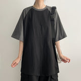 ラット カラーラグラン半袖Tシャツ (5 colors)