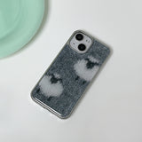 sheep epoxy silver bumper case