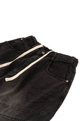 Ad Cut Line Washing Denim