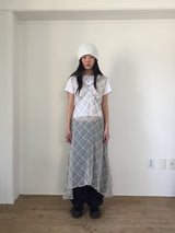 Sheer Check Long One Piece (1color)
