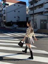 [MADE] Peto Pintuck Mini Skirt