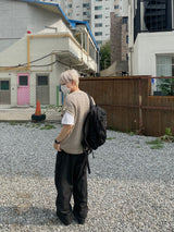 Mesh Net Knitted Vest 2C