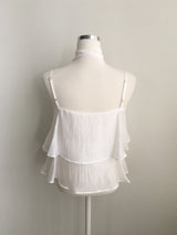 Fairy tie frill blouse