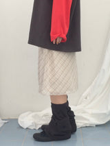 Number-printed color long sleeve