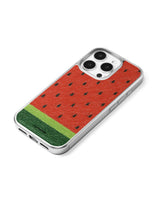 Watermelon Epoxy Silver Case