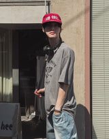 ロスプリントピグメント半袖Tシャツ