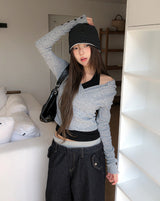 Rhapsody Ribbed Hoodie Knit