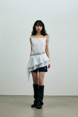 NYX MINI DRESS / WHITE