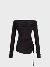 Two-way Strap Top_Black