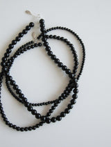 [925 Silver] オニキスネックレス (3 size)