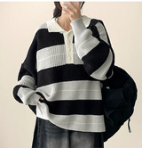 Tay Wapen Color Matching Kara Dangara Knit 