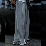 [HFORUS MADE] Coln Cutoff sweatpants IN BLACK