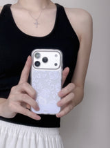 ROSE LACE VIOLET Jellyhard Case